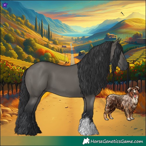 Horse Color:Grullo Sabino Rabicano