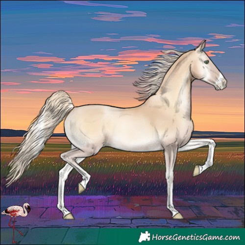 Horse Color:Palomino Pearl Onyx