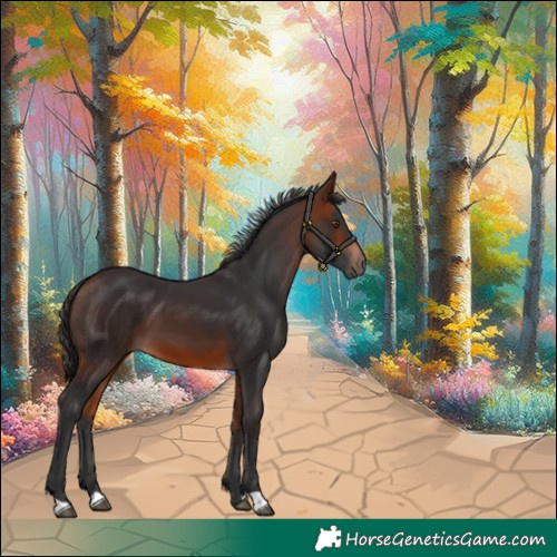 Horse Color:Bay 