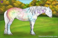 Horse Color:Silver Smoky Creme Dun 