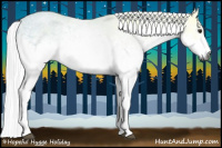 Horse Color:Gray White Spotted Silver Brown Ice