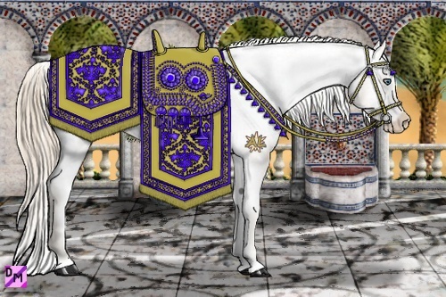 Horse Color:Smoky Creme Sabino Appaloosa 