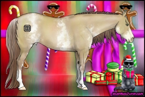 Horse Color:White Spotted Grullo Pearl Sabino 