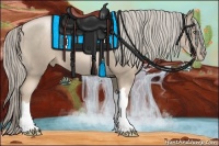 Horse Color:Chocolate Palomino Pearl