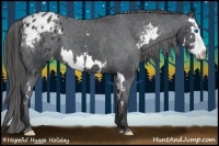Horse Color:Black Sabino Splash Frame Blanket 