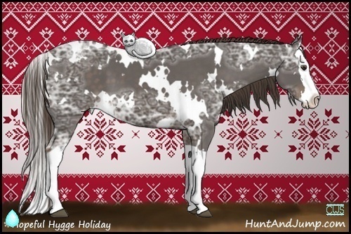 Horse Color:White Spotted Liver Chestnut Ice Splash 