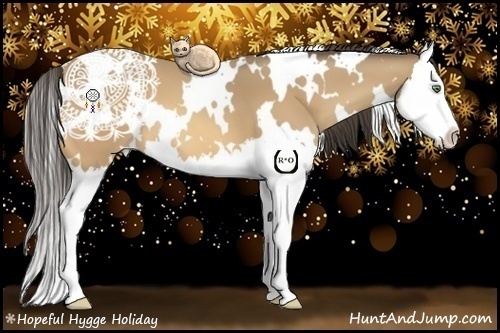 Horse Color:White Spotted Amber Cream Champagne Splash 