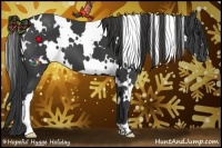 Horse Color:White Spotted Smoky Black