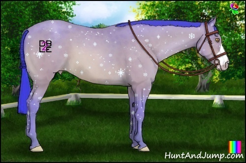 Horse Color:Watercolor Amber Champagne 