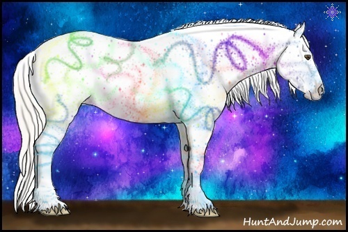 Horse Color:Silver Buckskin Roan Dun Splash Appaloosa 
