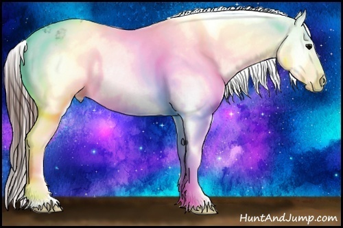 Horse Color:White Spotted Brown Varnish