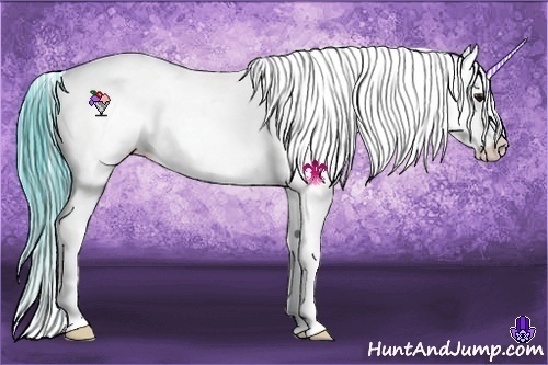 Horse Color:Watercolor Bay Splash Tobiano Appaloosa 