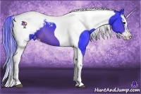 Horse Color:Watercolor Brown Splash Tobiano Snowcap