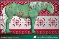 Horse Color:Watercolor Silver Bay
