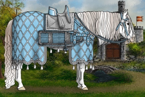 Horse Color:White Spotted Buckskin Splash Varnish Rabicano 