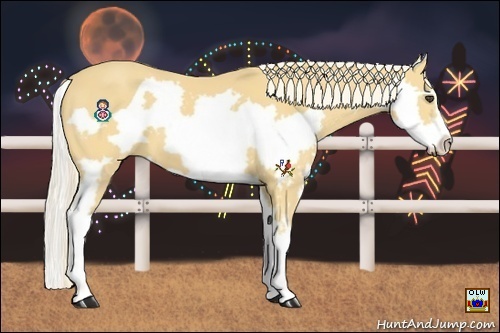 Horse Color:Palomino Splash Frame 