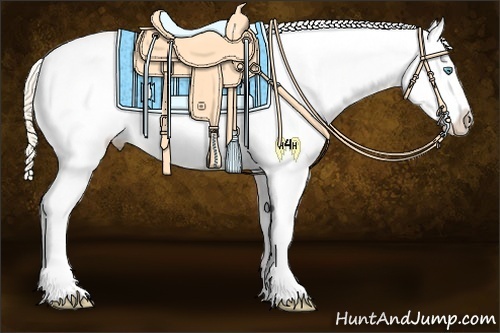 Horse Color:White Spotted Perlino Dun Tobiano Frame Varnish 