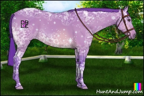 Horse Color:Watercolor Bay Ice 