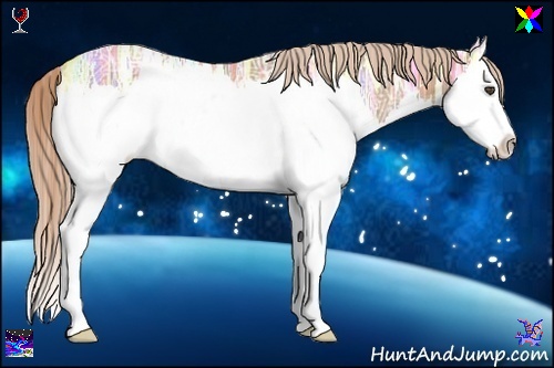 Horse Color:Palomino Ice Splash 