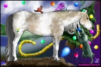 Horse Color:White Spotted Buckskin Ice 