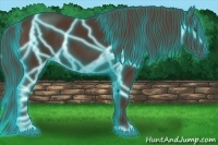 Horse Color:Thunderstruck Liver Chestnut Frame 