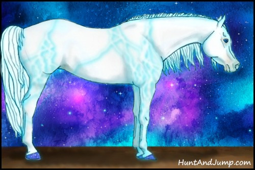 Horse Color:Gray Thunderstruck Chestnut Pearl Splash 