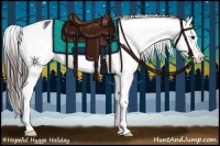 Horse Color:Black Sabino Blanket
