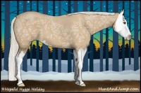 Horse Color:Silver Buckskin Ice Roan Splash 