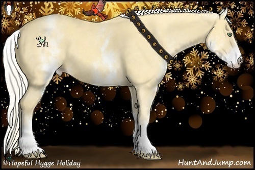 Horse Color:White Spotted Gold Cream Champagne 