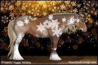 Horse Color:White Spotted Liver Chestnut Ice Tobiano Rabicano