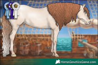 Horse Color:Sable Champagne Pearl Dun