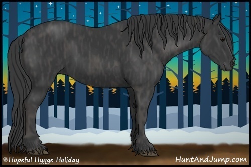 Horse Color:Black  Brindle