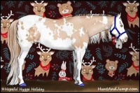 Horse Color:White Spotted Bay Pearl Splash Varnish