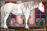 Horse Color:White Spotted Liver Red Dun Roan Splash