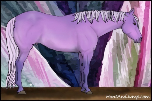 Horse Color:Watercolor Silver Bay 