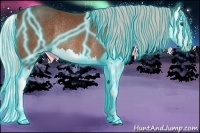 Horse Color:Thunderstruck Silver Bay Splash Rabicano 