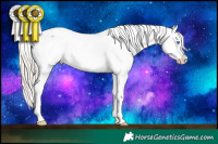 Horse Color:Chocolate Palomino Pearl Sabino Snowcap Rabicano Brindle