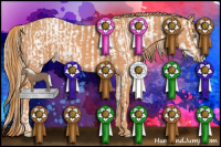 Horse Color:Chocolate Palomino Pearl Mushroom Sabino Tobiano Appaloosa Rabicano  Brindle