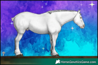 Horse Color:Liver Chestnut Pearl Mushroom Sabino Snowcap Rabicano  Brindle