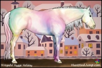Horse Color:Watercolor Red Dun Tobiano Appaloosa 