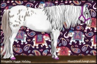 Horse Color:Grullo Roan Appaloosa 