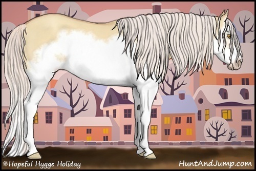 Horse Color:Silver Classic Champagne Dun Splash Frame