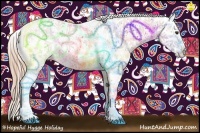 Horse Color:Red Dun Appaloosa Brindle