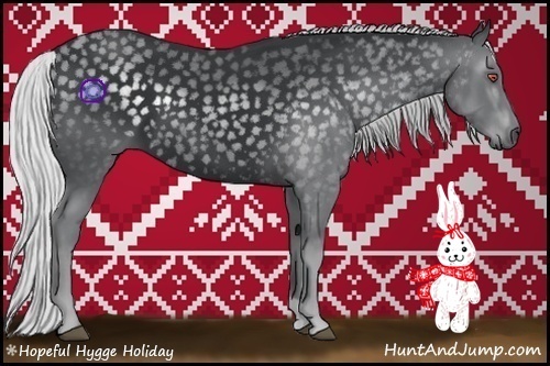 Horse Color:Silver Black Chinchilla 