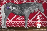 Horse Color:Silver Black Chinchilla 