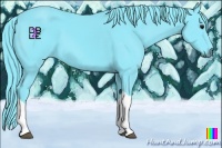 Horse Color:Watercolor Black 