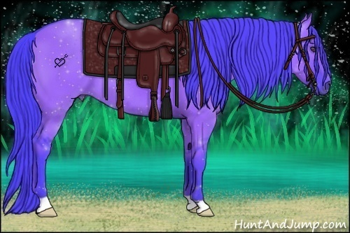 Horse Color:Watercolor Smoky Grullo 