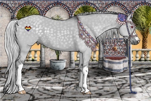 Horse Color:Silver Grullo Chinchilla