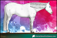 Horse Color:Liver Chestnut Mushroom Frame 