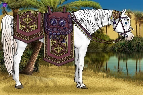 Horse Color:Liver Chestnut Pearl Frame